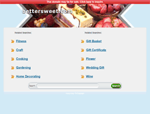 Tablet Screenshot of bettersweet.com